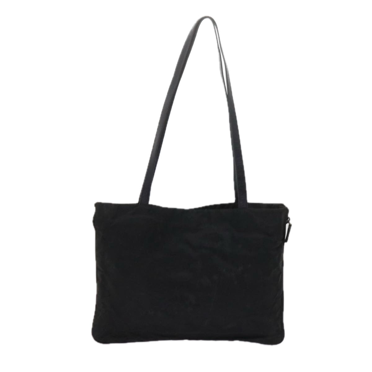 PRADA Tote Bag Nylon Black Auth 61707 - 0