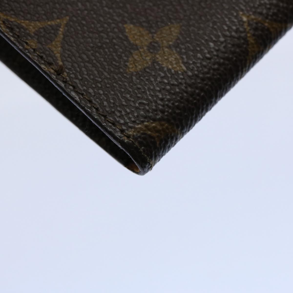 LOUIS VUITTON Monogram Etui Lunettes Simple Glasses Case M62962 LV Auth 61714