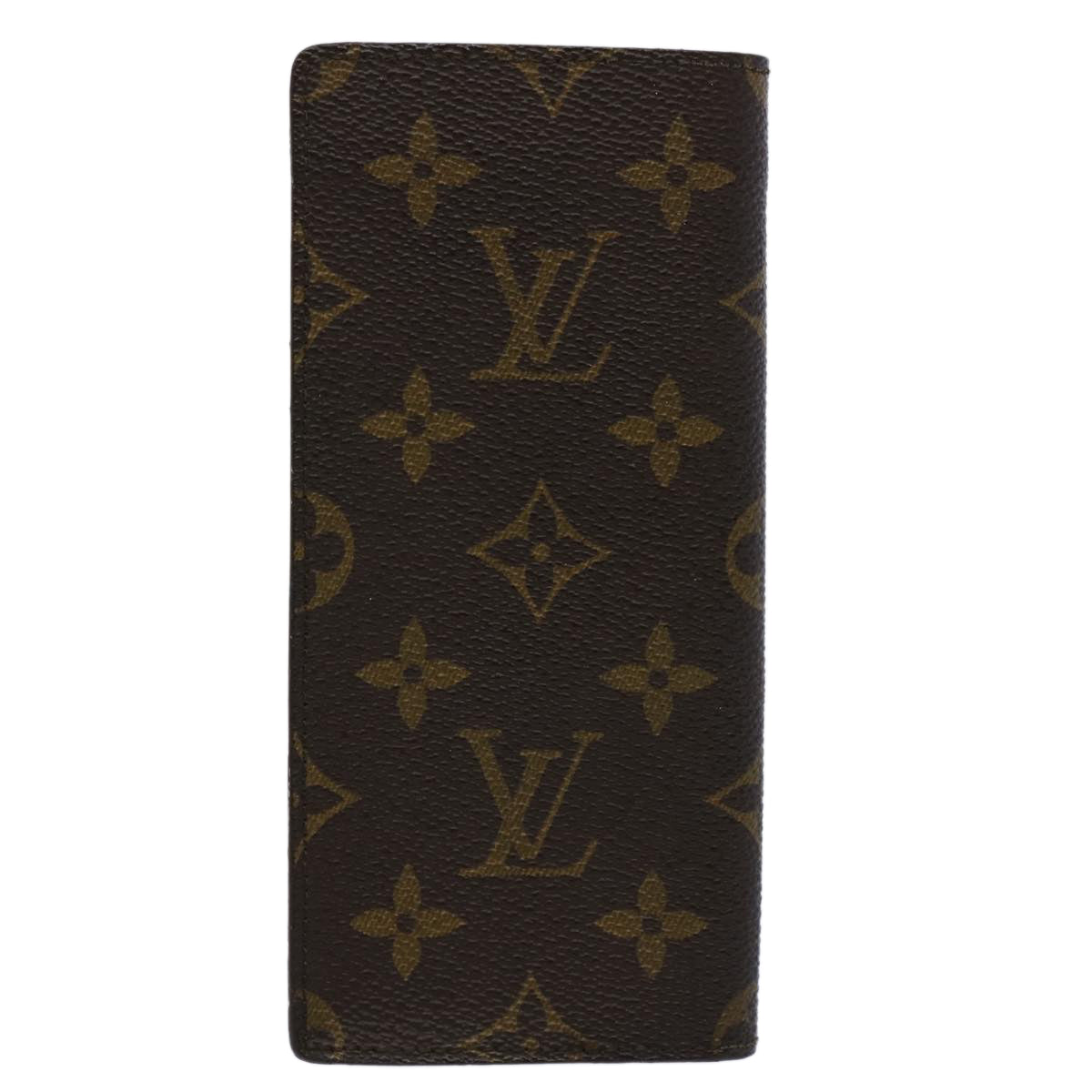 LOUIS VUITTON Monogram Etui Lunettes Simple Glasses Case M62962 LV Auth 61714 - 0