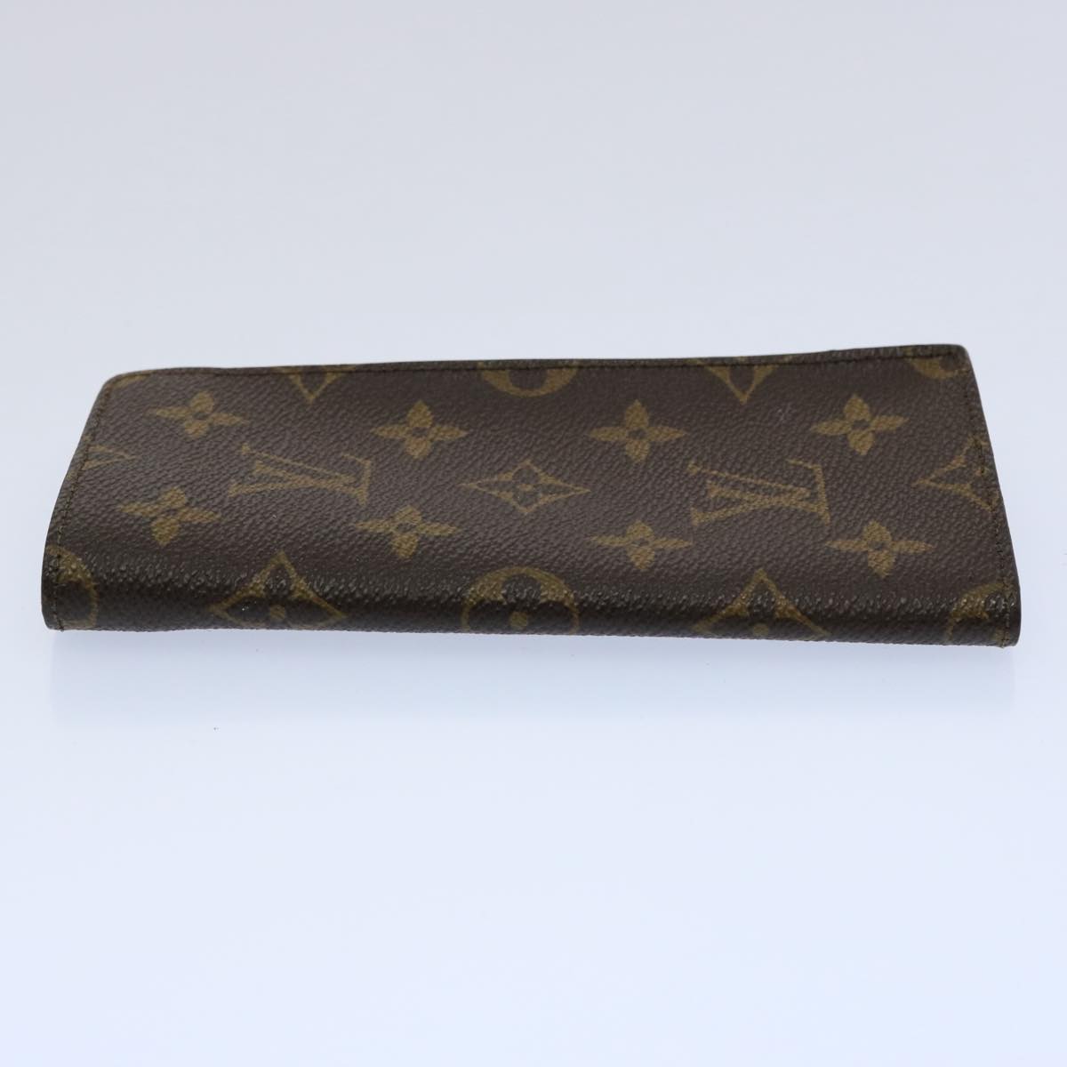 LOUIS VUITTON Monogram Etui Lunettes Simple Glasses Case M62962 LV Auth 61714