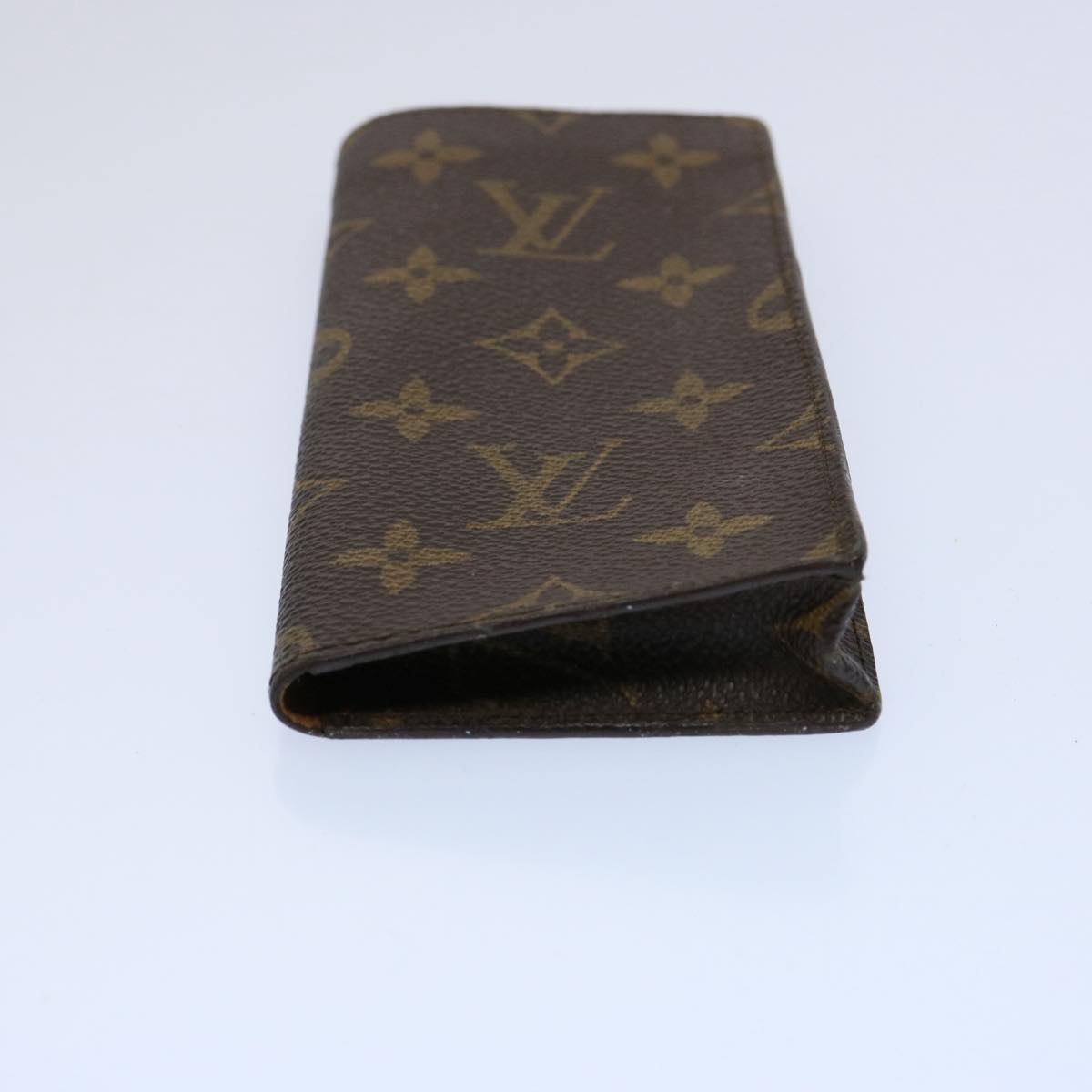 LOUIS VUITTON Monogram Etui Lunettes Simple Glasses Case M62962 LV Auth 61714