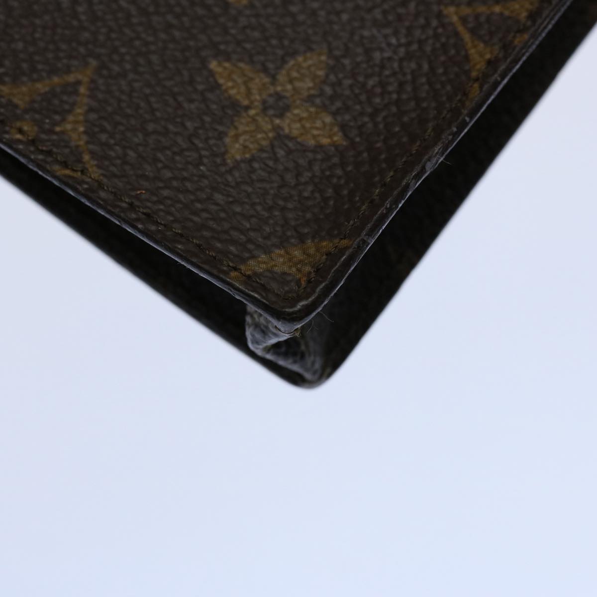 LOUIS VUITTON Monogram Etui Lunettes Simple Glasses Case M62962 LV Auth 61714