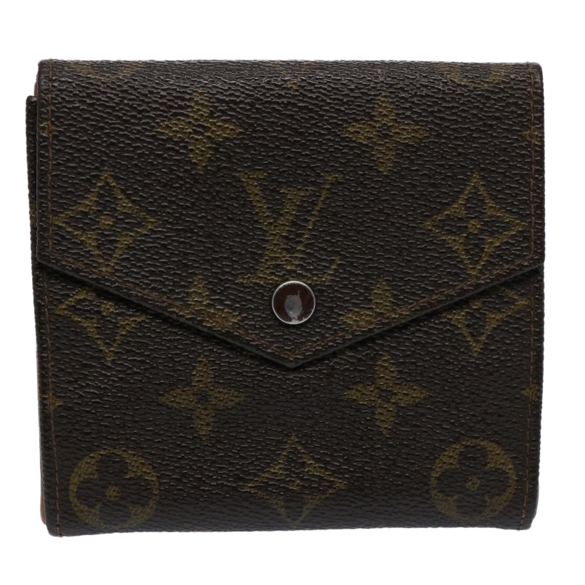 LOUIS VUITTON Monogram Porte Monnaie Billets Wallet M61660 LV Auth 61716 - 0