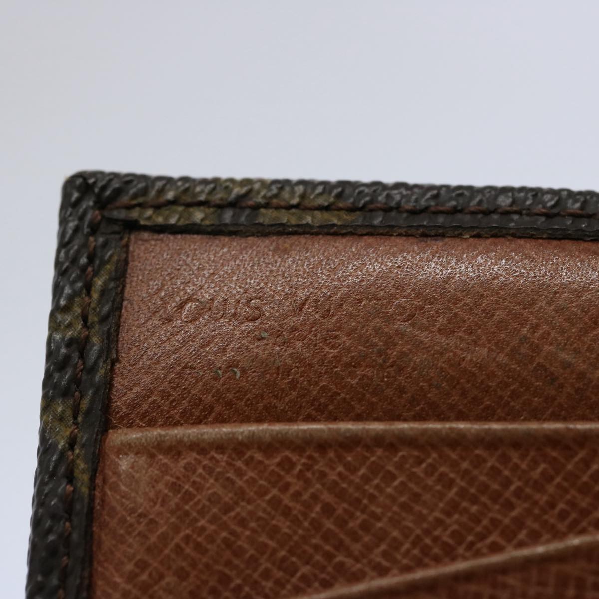 LOUIS VUITTON Monogram Porte Monnaie Billets Wallet M61660 LV Auth 61716