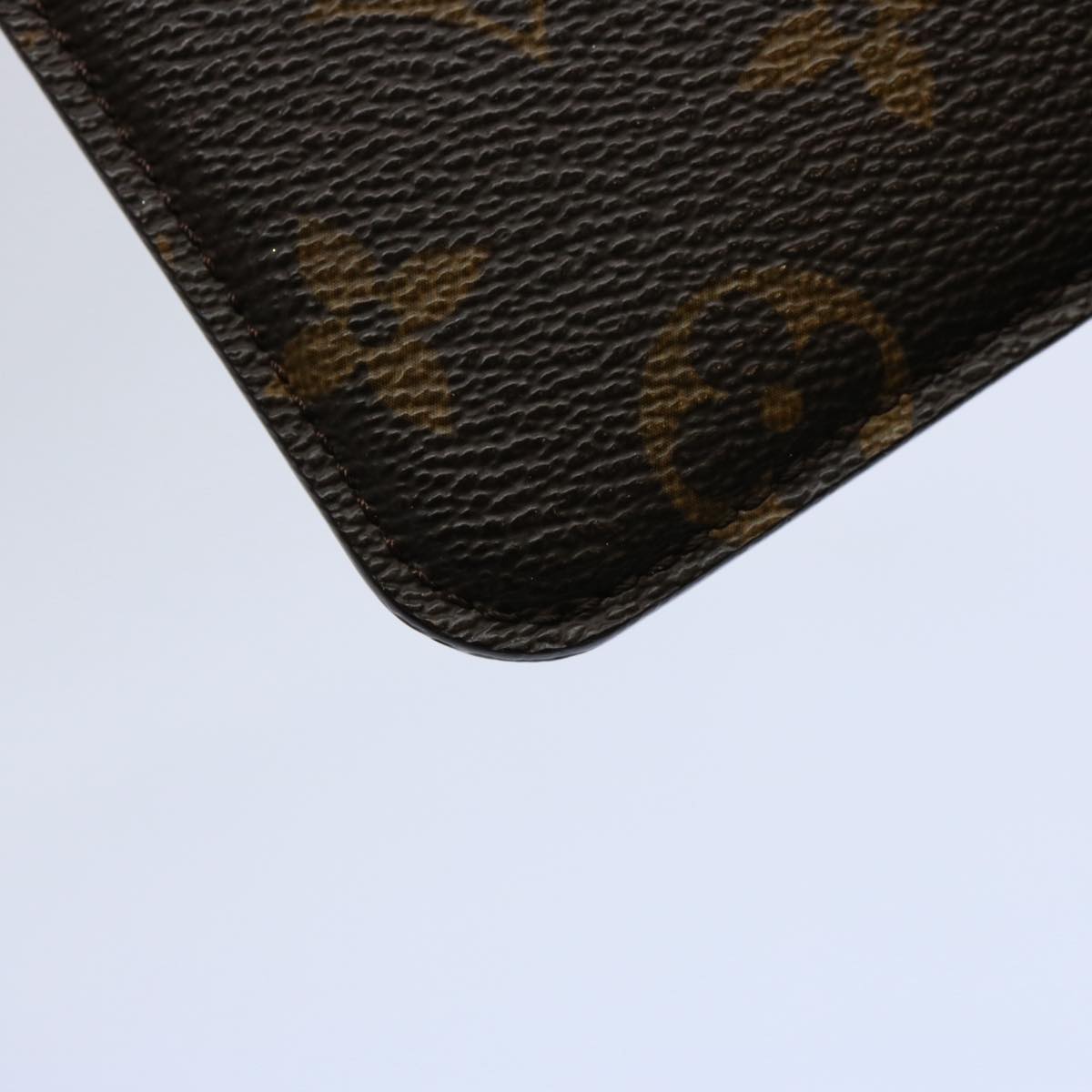 LOUIS VUITTON Monogram Etui Lunette MM Glasses Case M66544 LV Auth 61748