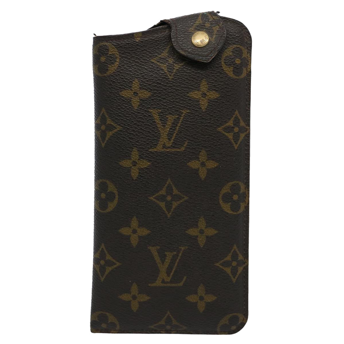 LOUIS VUITTON Monogram Etui Lunette MM Glasses Case M66544 LV Auth 61748 - 0