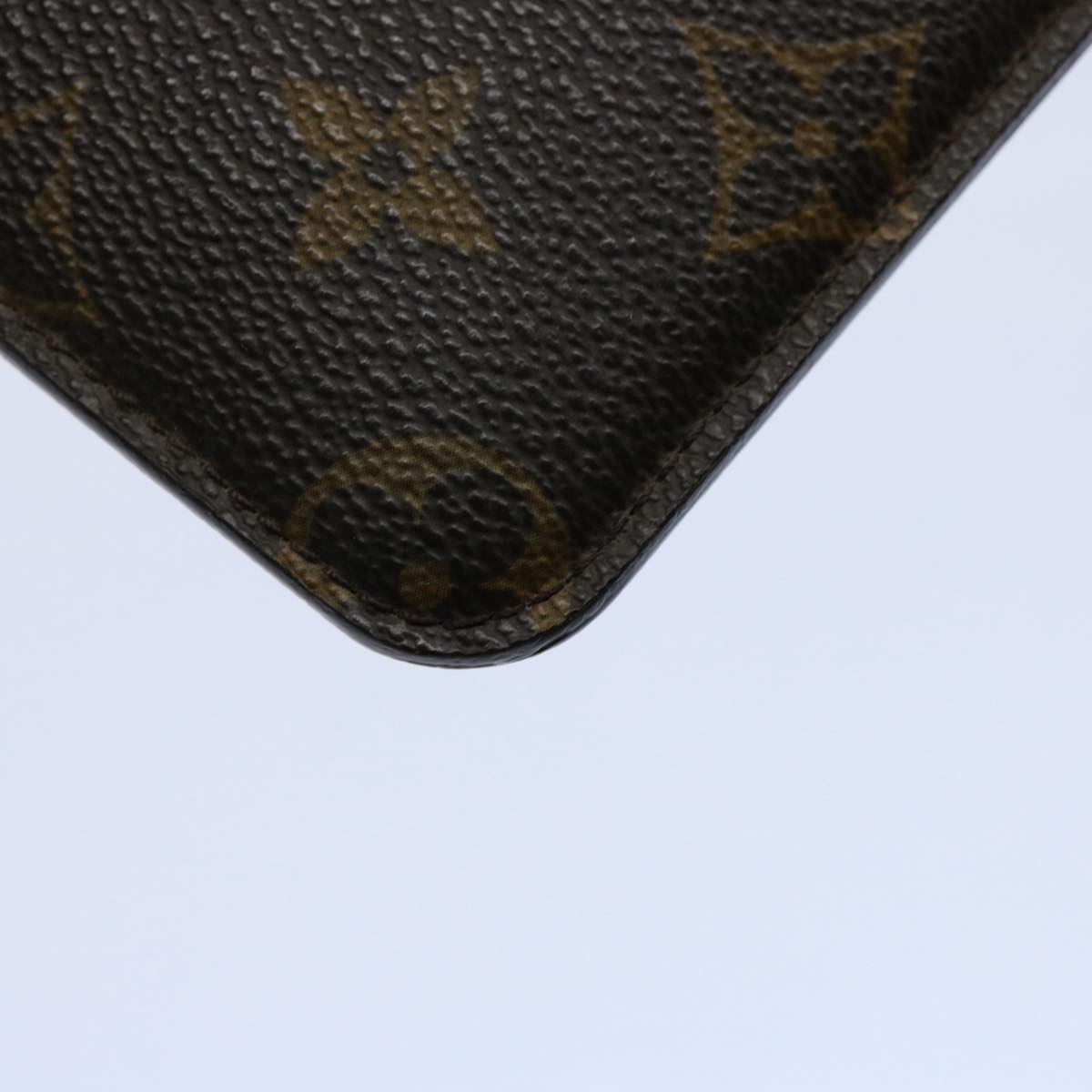 LOUIS VUITTON Monogram Etui Lunette MM Glasses Case M66544 LV Auth 61748