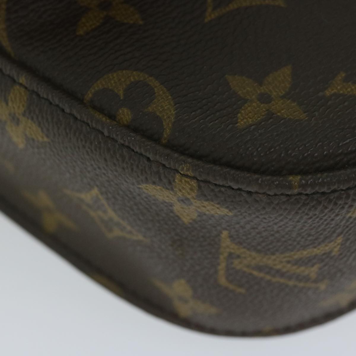 LOUIS VUITTON Monogram Saint Cloud GM Shoulder Bag M51242 LV Auth 61765