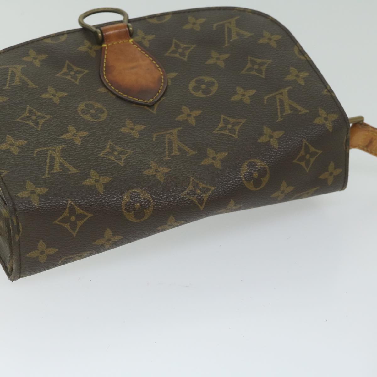 LOUIS VUITTON Monogram Saint Cloud GM Shoulder Bag M51242 LV Auth 61765