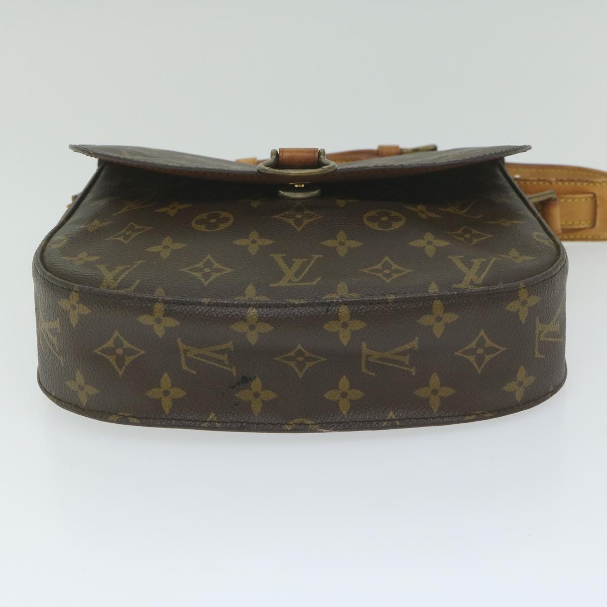 LOUIS VUITTON Monogram Saint Cloud GM Shoulder Bag M51242 LV Auth 61765