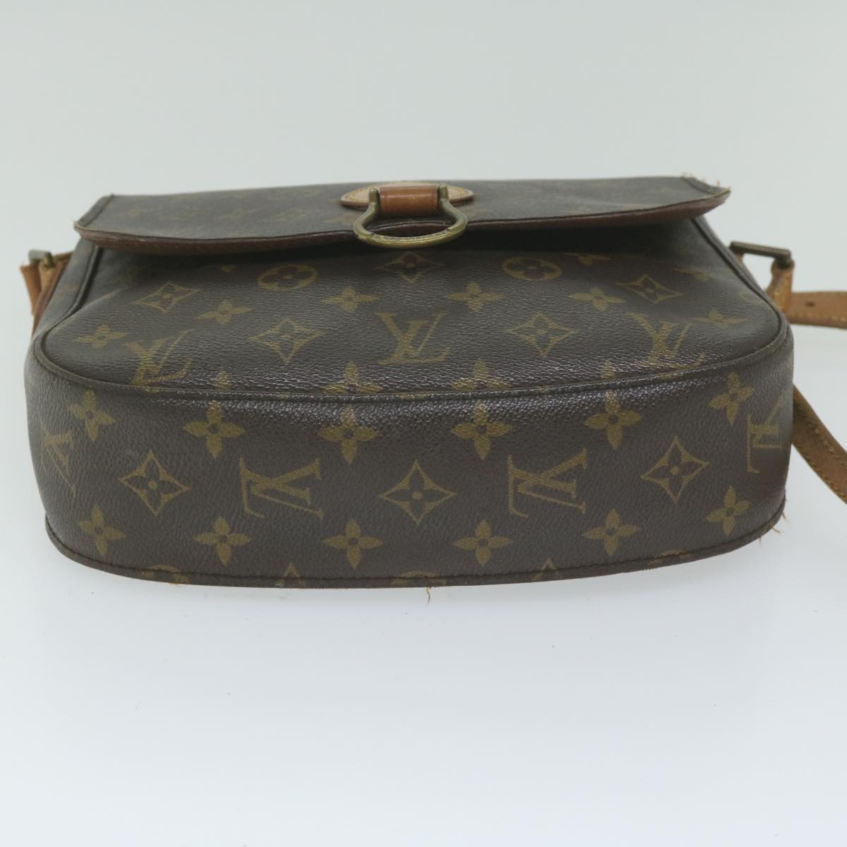 LOUIS VUITTON Monogram Saint Cloud GM Shoulder Bag M51242 LV Auth 61767