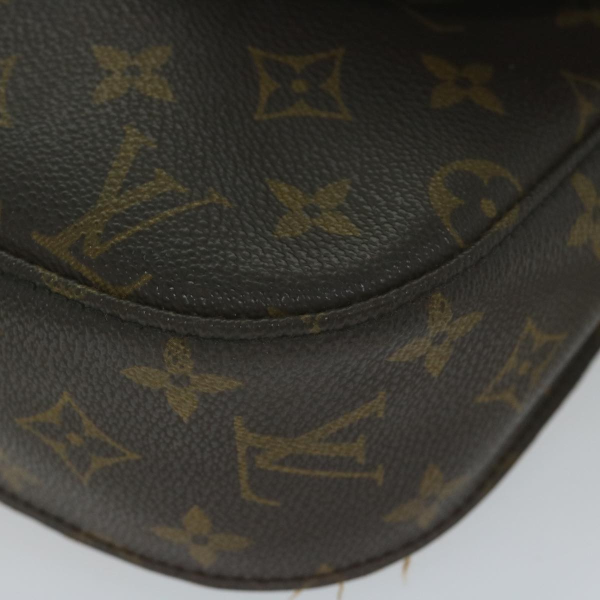 LOUIS VUITTON Monogram Saint Cloud GM Shoulder Bag M51242 LV Auth 61767