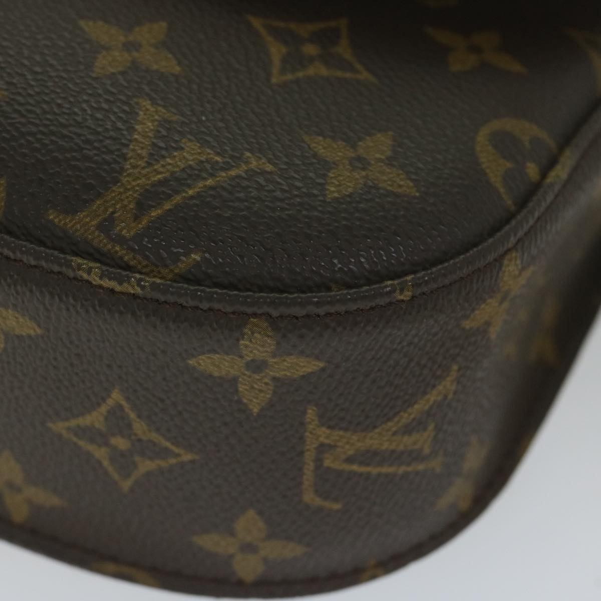 LOUIS VUITTON Monogram Saint Cloud GM Shoulder Bag M51242 LV Auth 61770