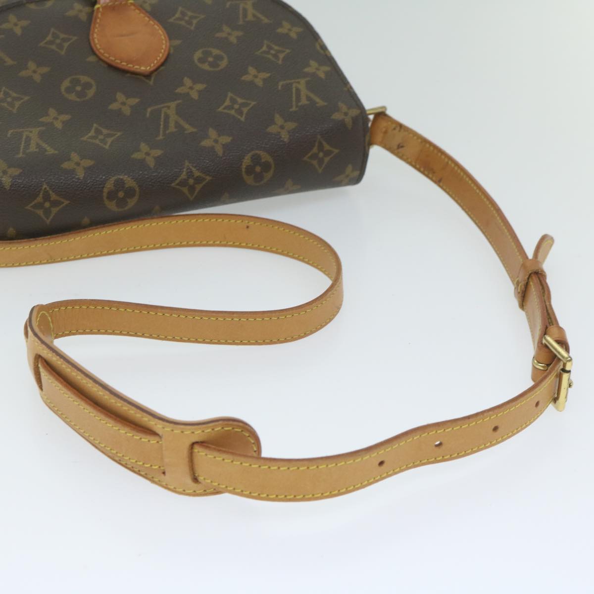 LOUIS VUITTON Monogram Saint Cloud GM Shoulder Bag M51242 LV Auth 61770