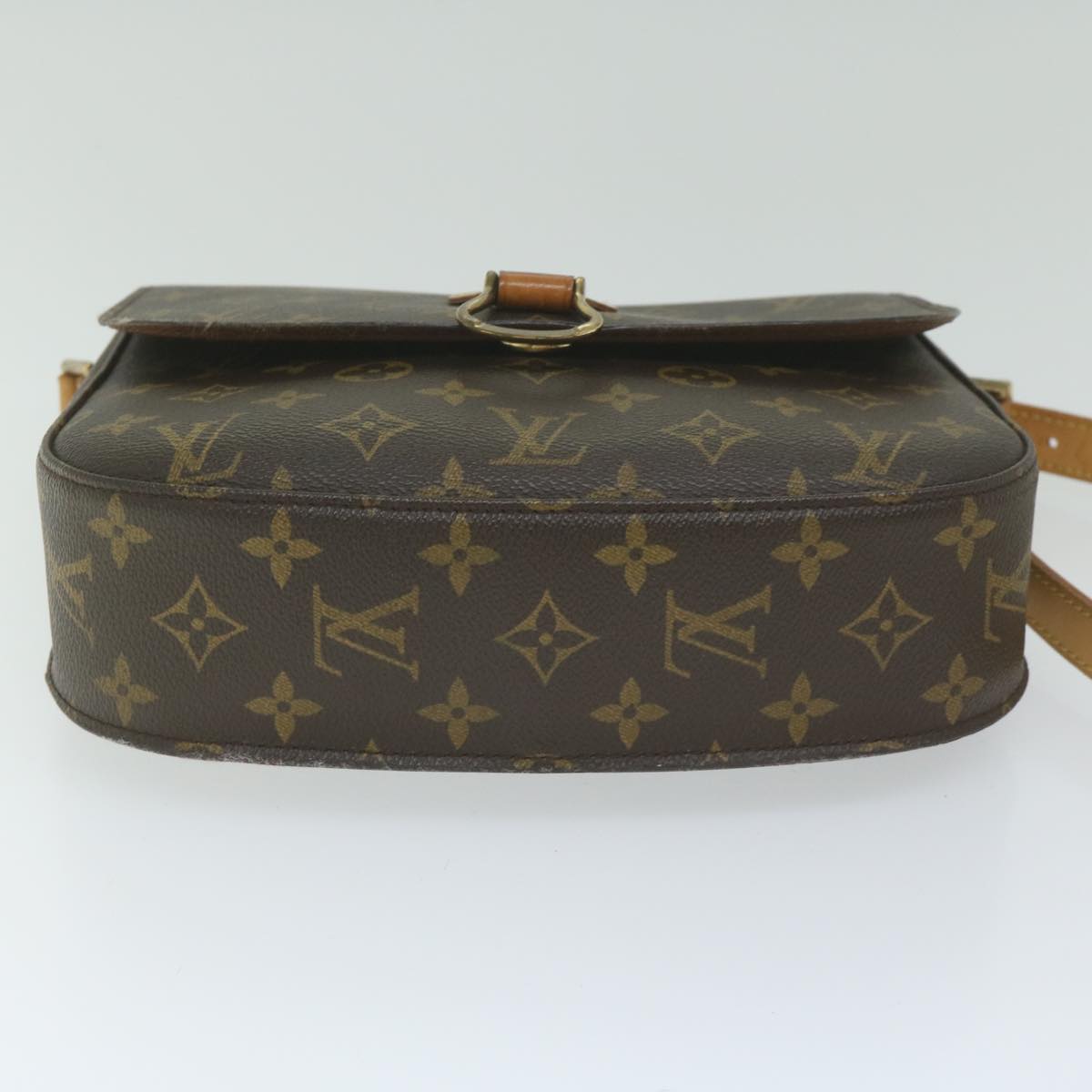 LOUIS VUITTON Monogram Saint Cloud GM Shoulder Bag M51242 LV Auth 61770