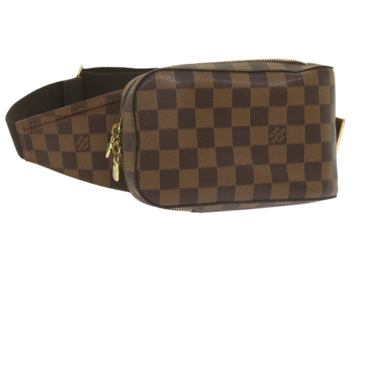 LOUIS VUITTON Damier Ebene Geronimos Shoulder Bag N51994 LV Auth 61778A