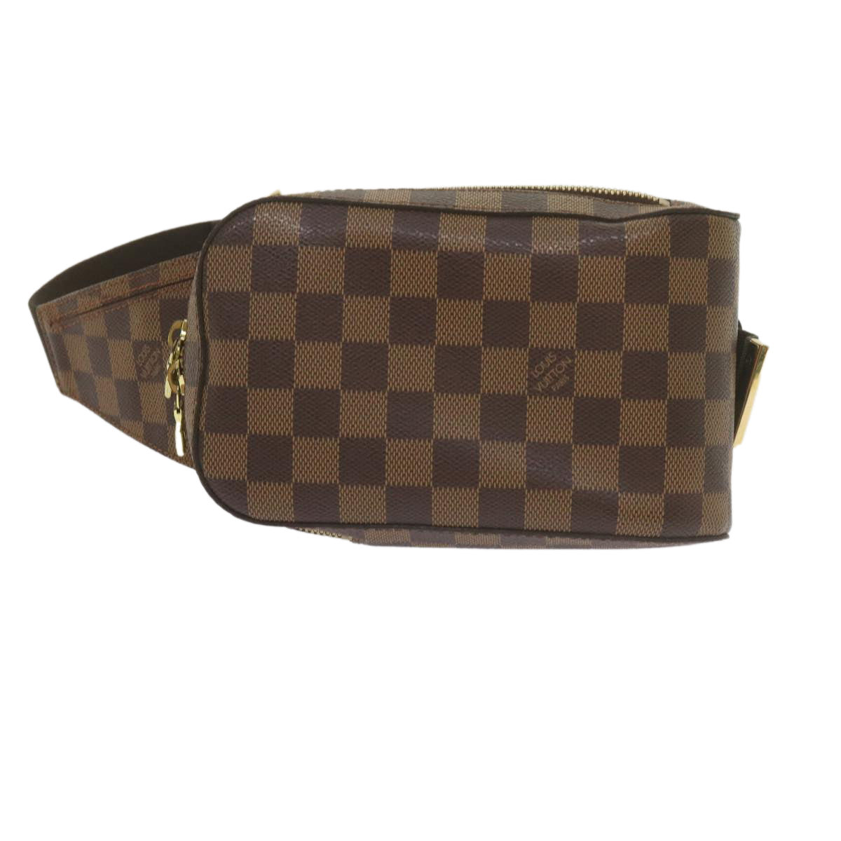 LOUIS VUITTON Damier Ebene Geronimos Shoulder Bag N51994 LV Auth 61778A