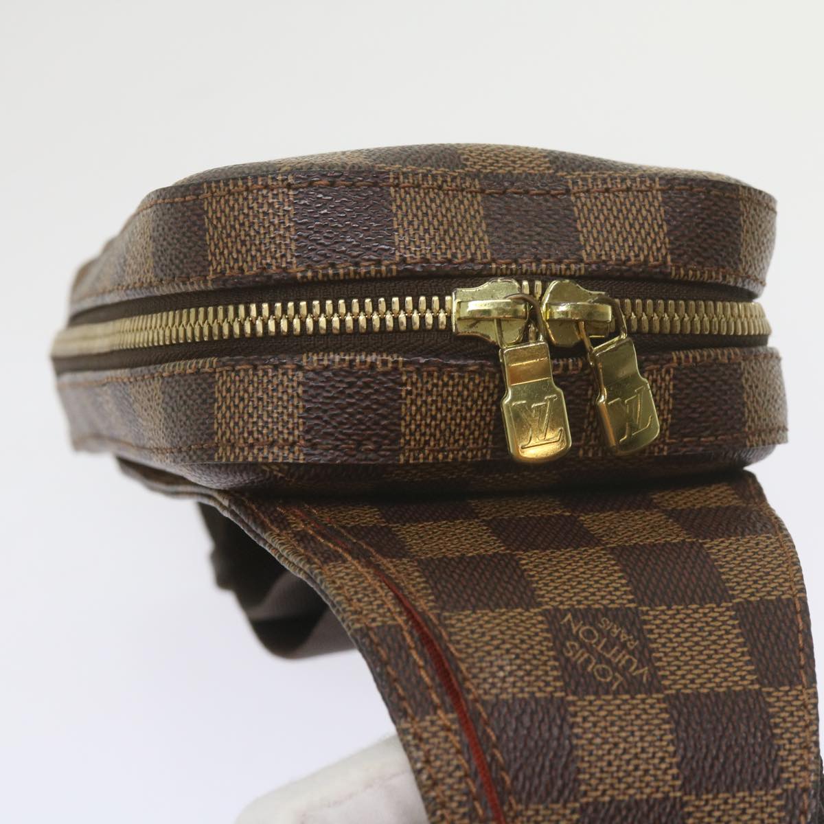 LOUIS VUITTON Damier Ebene Geronimos Shoulder Bag N51994 LV Auth 61778A