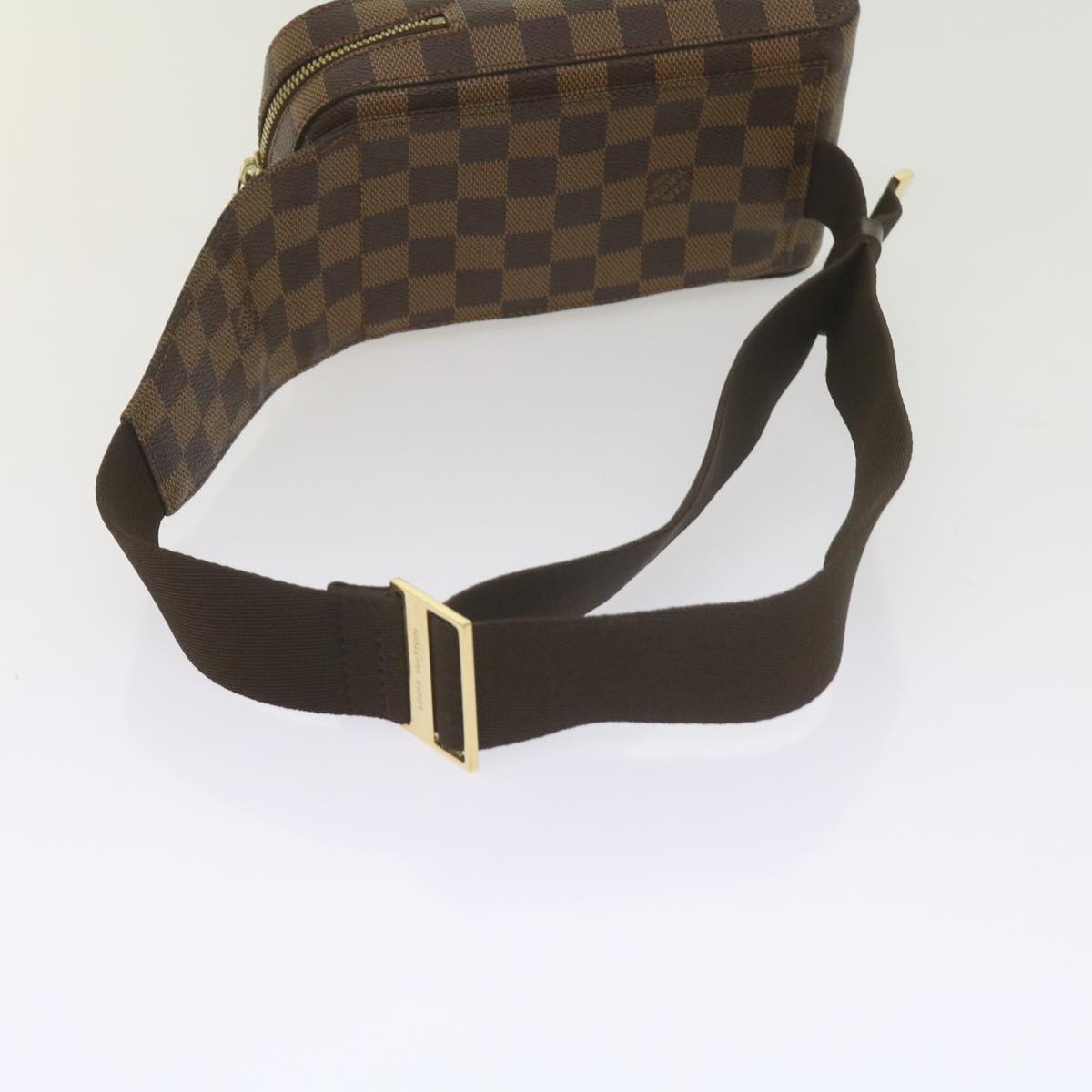 LOUIS VUITTON Damier Ebene Geronimos Shoulder Bag N51994 LV Auth 61778A