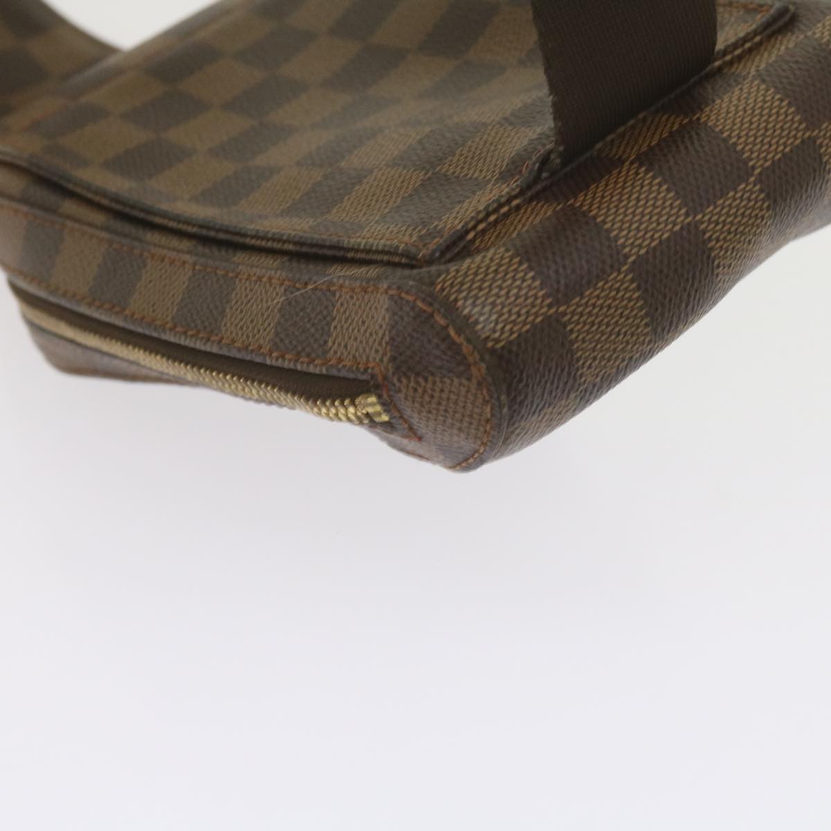 LOUIS VUITTON Damier Ebene Geronimos Shoulder Bag N51994 LV Auth 61779