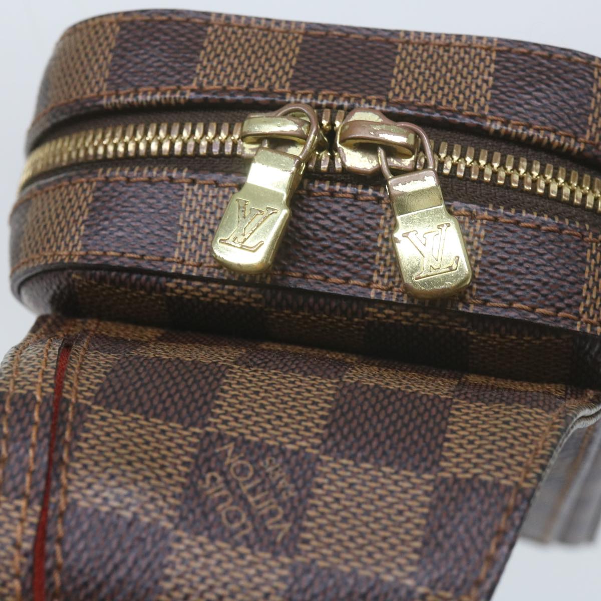 LOUIS VUITTON Damier Ebene Geronimos Shoulder Bag N51994 LV Auth 61779