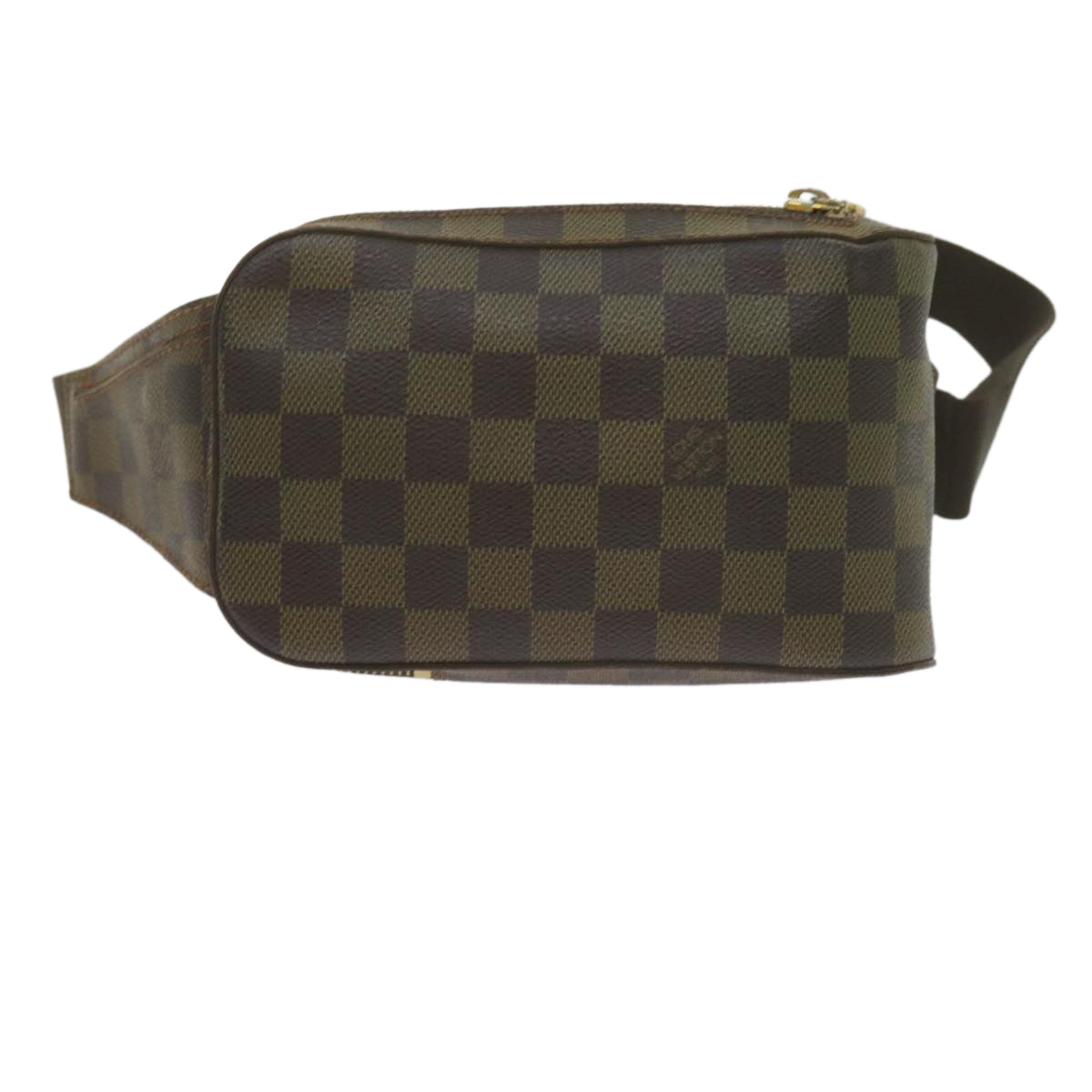 LOUIS VUITTON Damier Ebene Geronimos Shoulder Bag N51994 LV Auth 61781