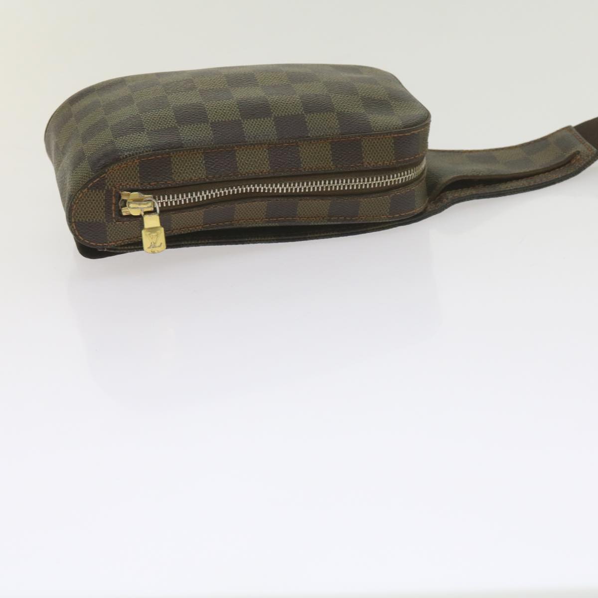 LOUIS VUITTON Damier Ebene Geronimos Shoulder Bag N51994 LV Auth 61781