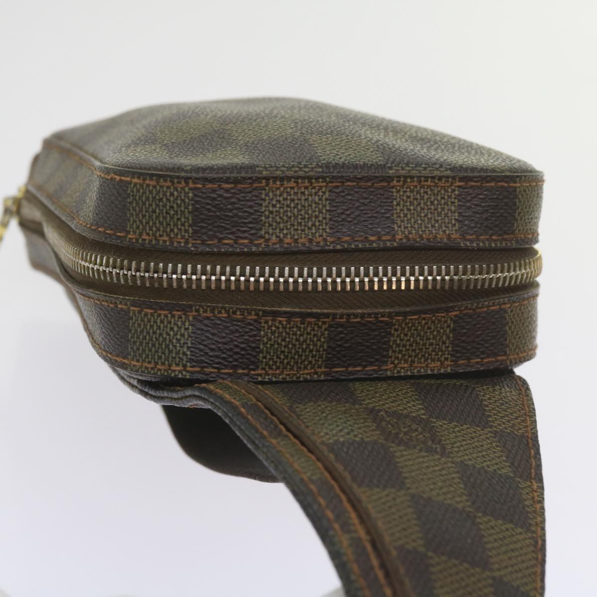 LOUIS VUITTON Damier Ebene Geronimos Shoulder Bag N51994 LV Auth 61781