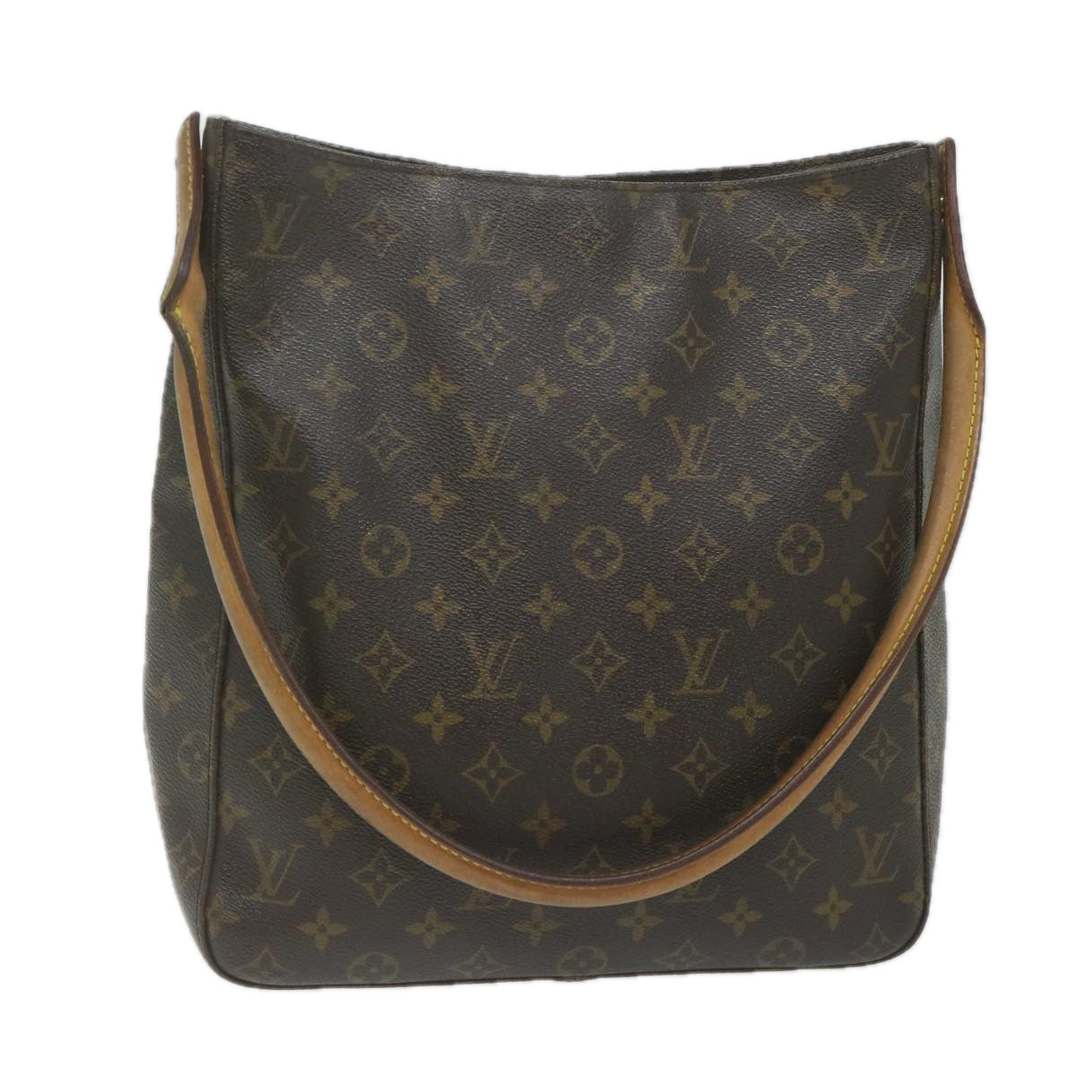 LOUIS VUITTON Monogram Looping GM Shoulder Bag M51145 LV Auth 61827