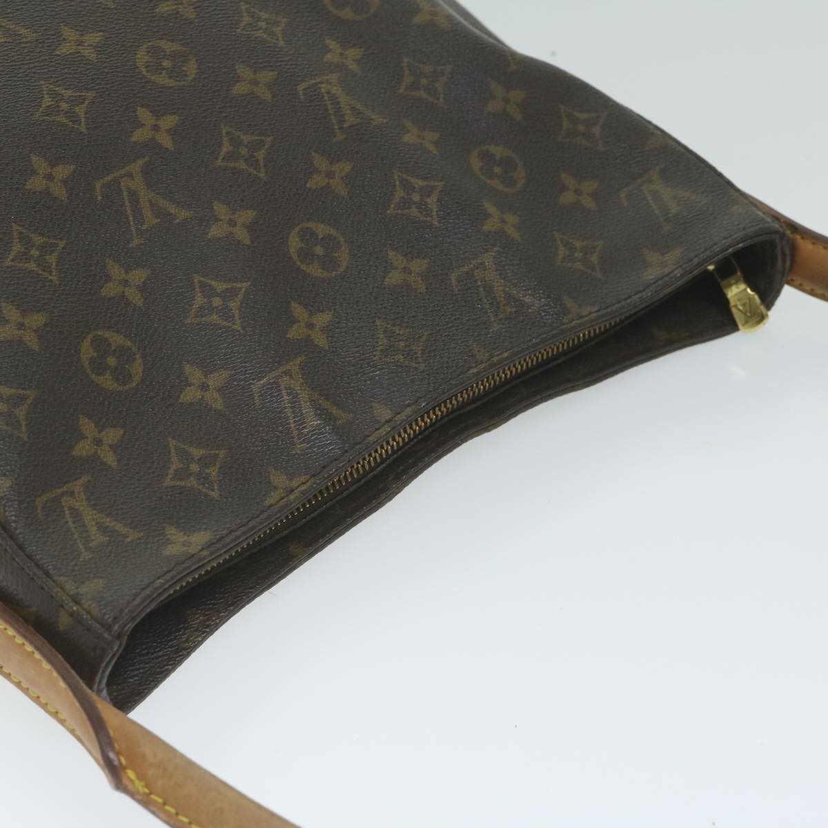 LOUIS VUITTON Monogram Looping GM Shoulder Bag M51145 LV Auth 61827