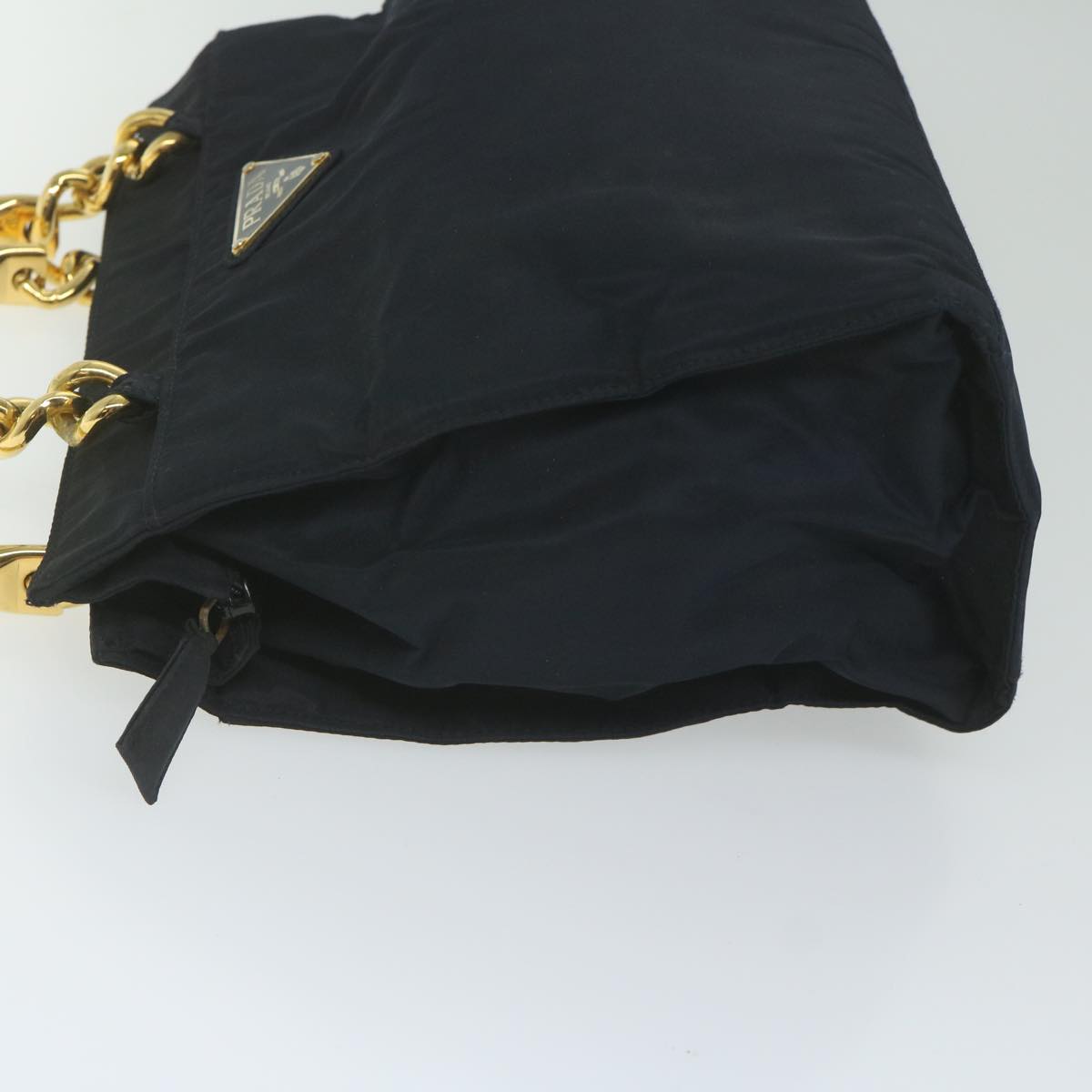 PRADA Hand Bag Nylon Navy Auth 61835