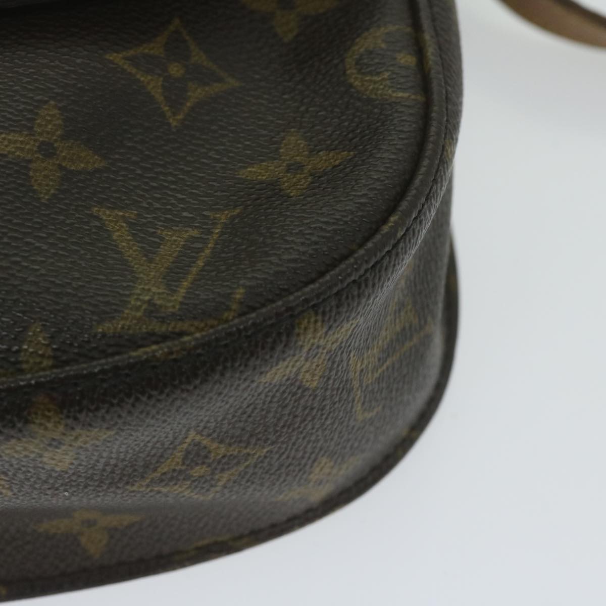 LOUIS VUITTON Monogram Saint Cloud GM Shoulder Bag M51242 LV Auth 61864