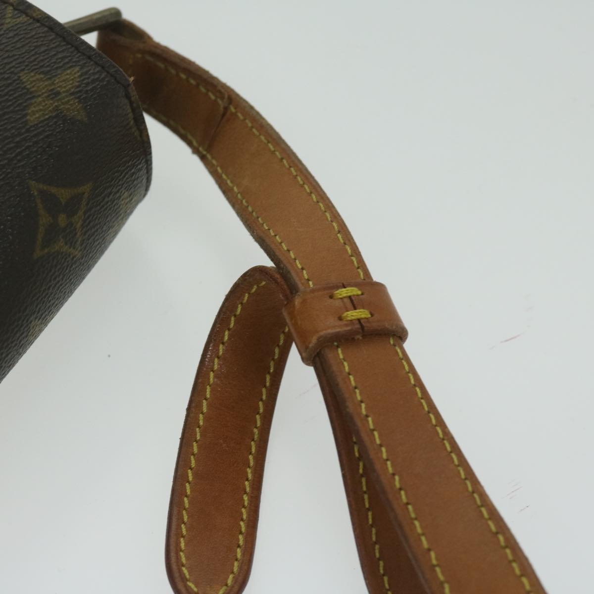 LOUIS VUITTON Monogram Saint Cloud GM Shoulder Bag M51242 LV Auth 61864