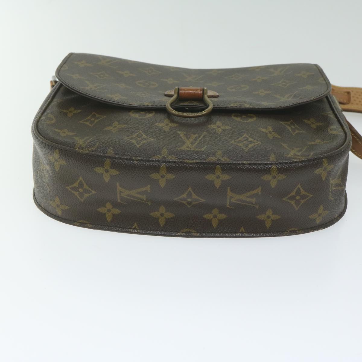 LOUIS VUITTON Monogram Saint Cloud GM Shoulder Bag M51242 LV Auth 61864