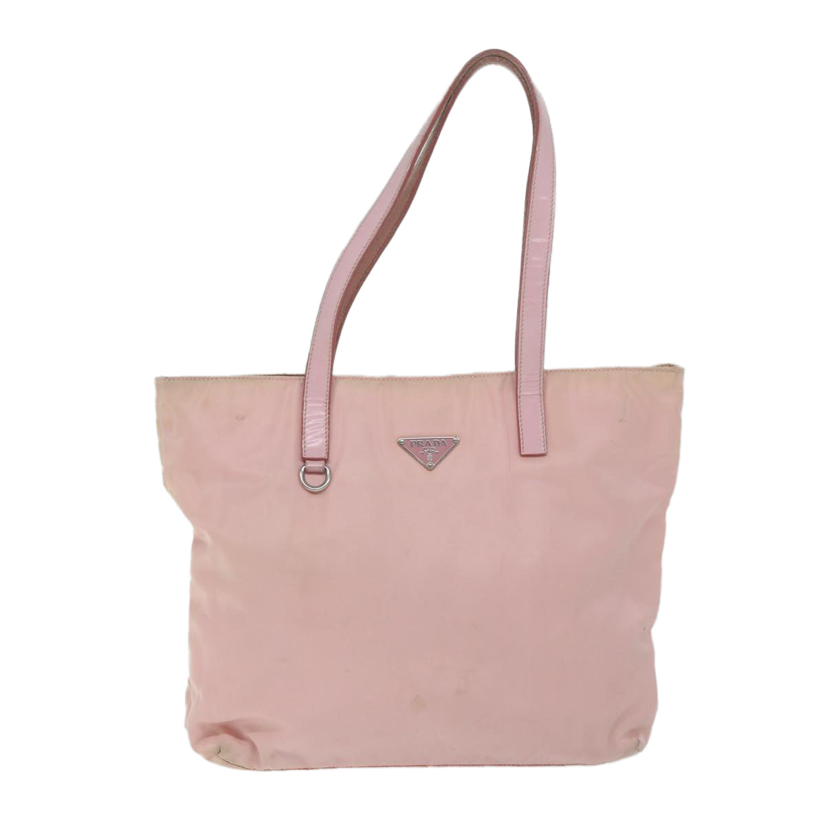 PRADA Tote Bag Nylon 2way Pink Auth 61897 - 0