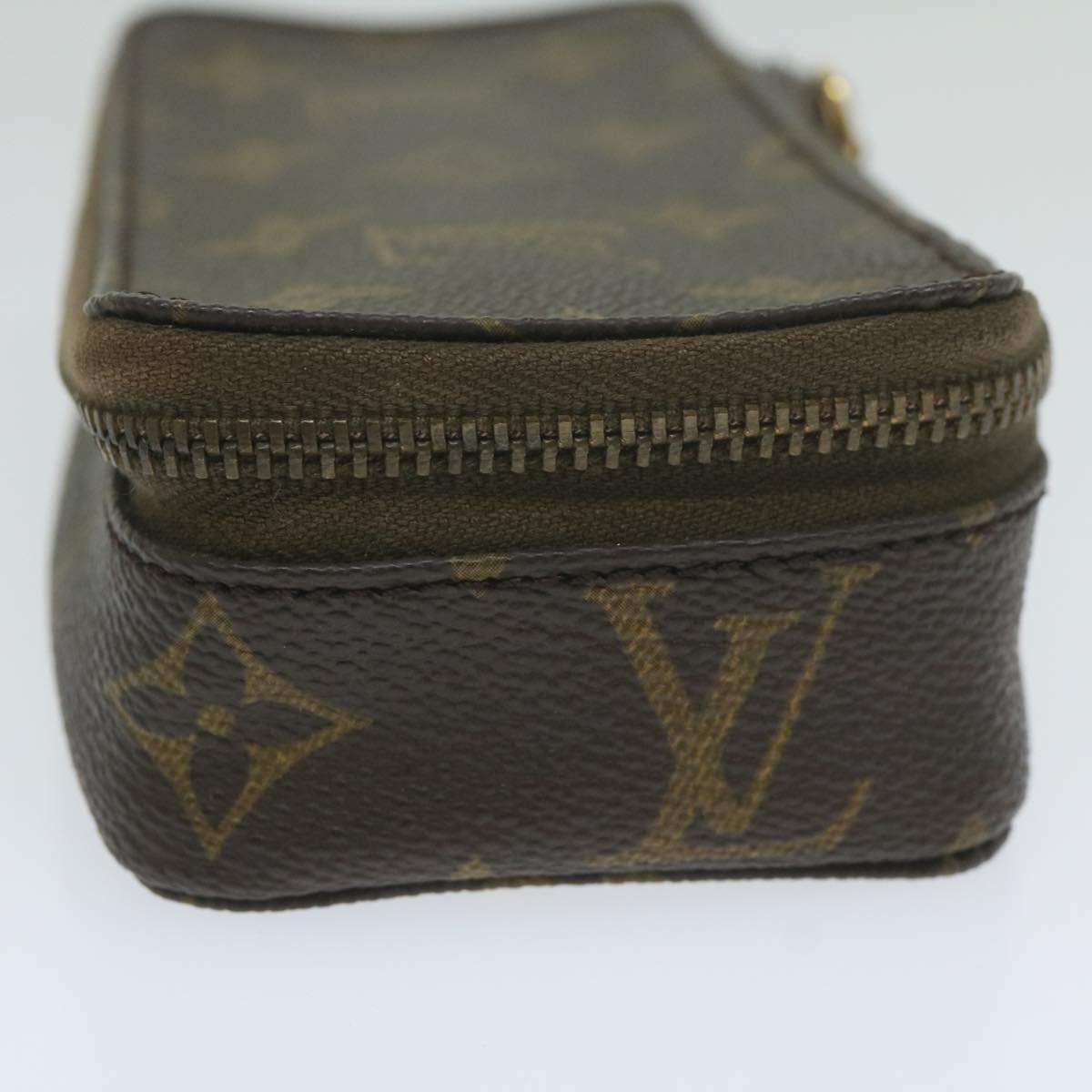 LOUIS VUITTON Monogram Monte Carlo Jewelry Box Vintage M47350 LV Auth 61923