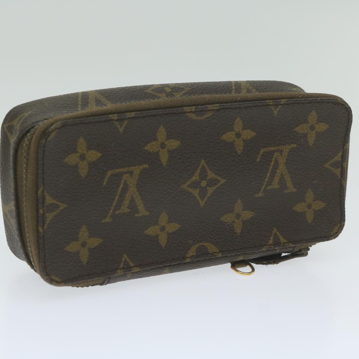 LOUIS VUITTON Monogram Monte Carlo Jewelry Box Vintage M47350 LV Auth 61923