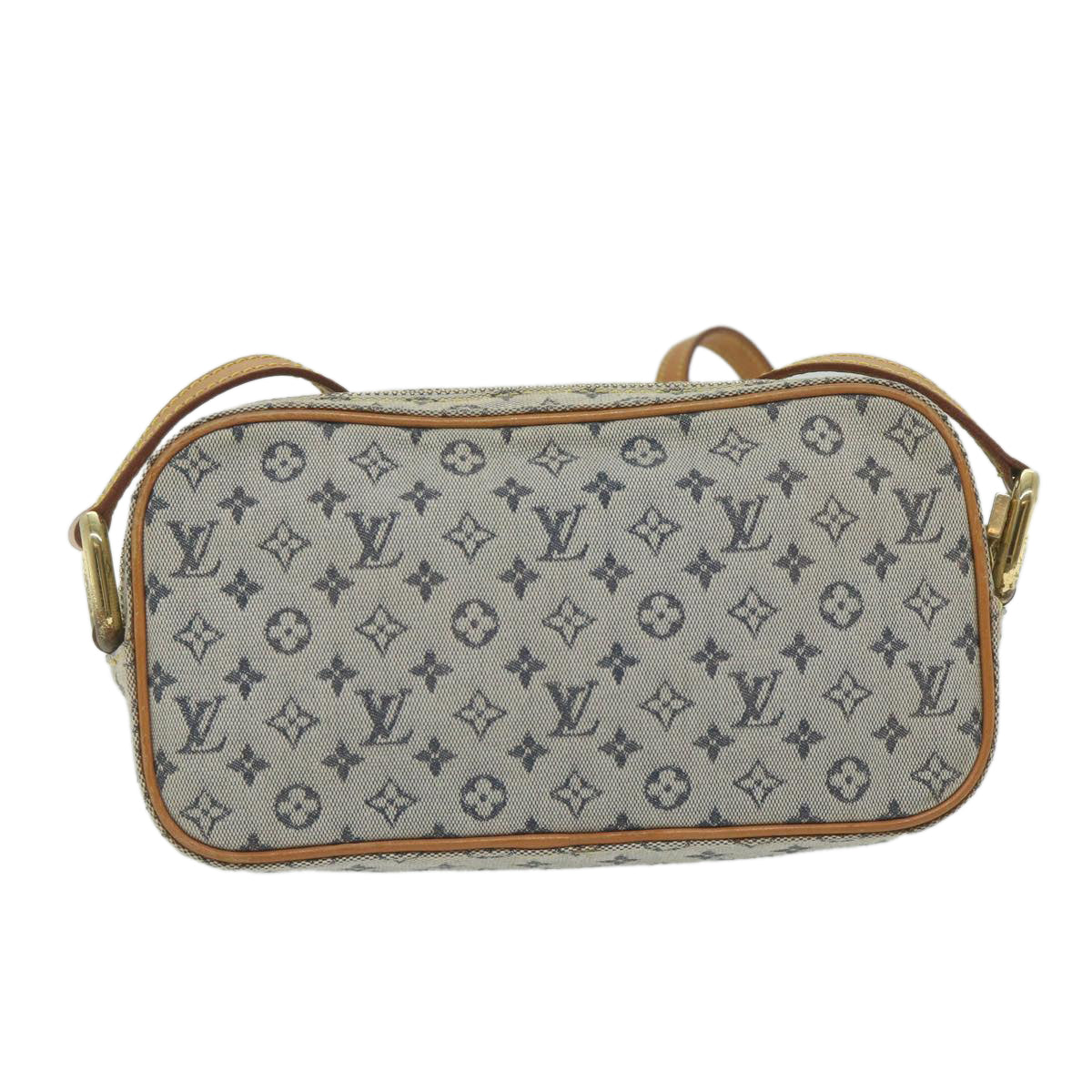 LOUIS VUITTON Monogram Mini Juliet MM Shoulder Bag Blue M92004 LV Auth 61979