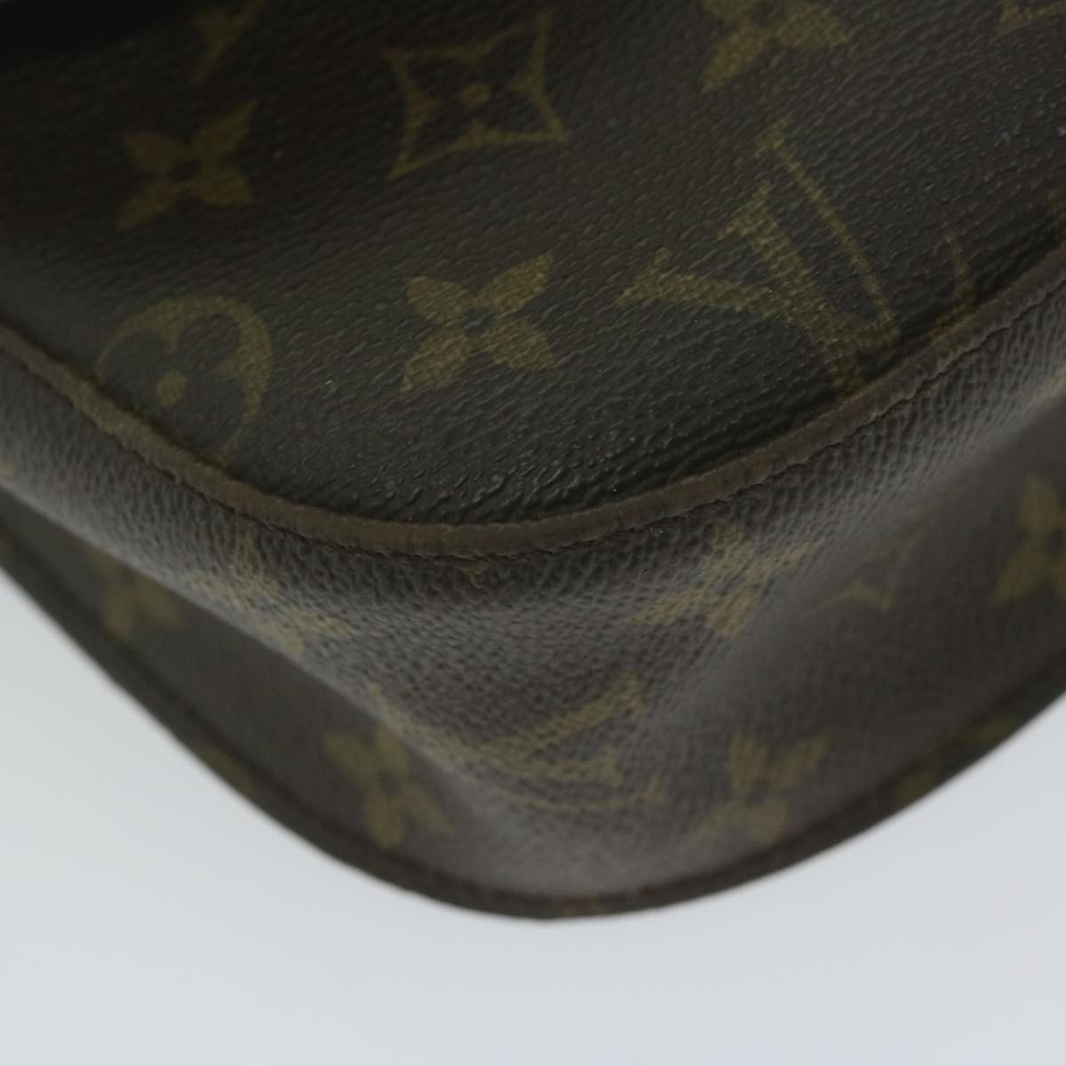 LOUIS VUITTON Monogram Saint Cloud GM Shoulder Bag Vintage M51242 LV Auth 62003