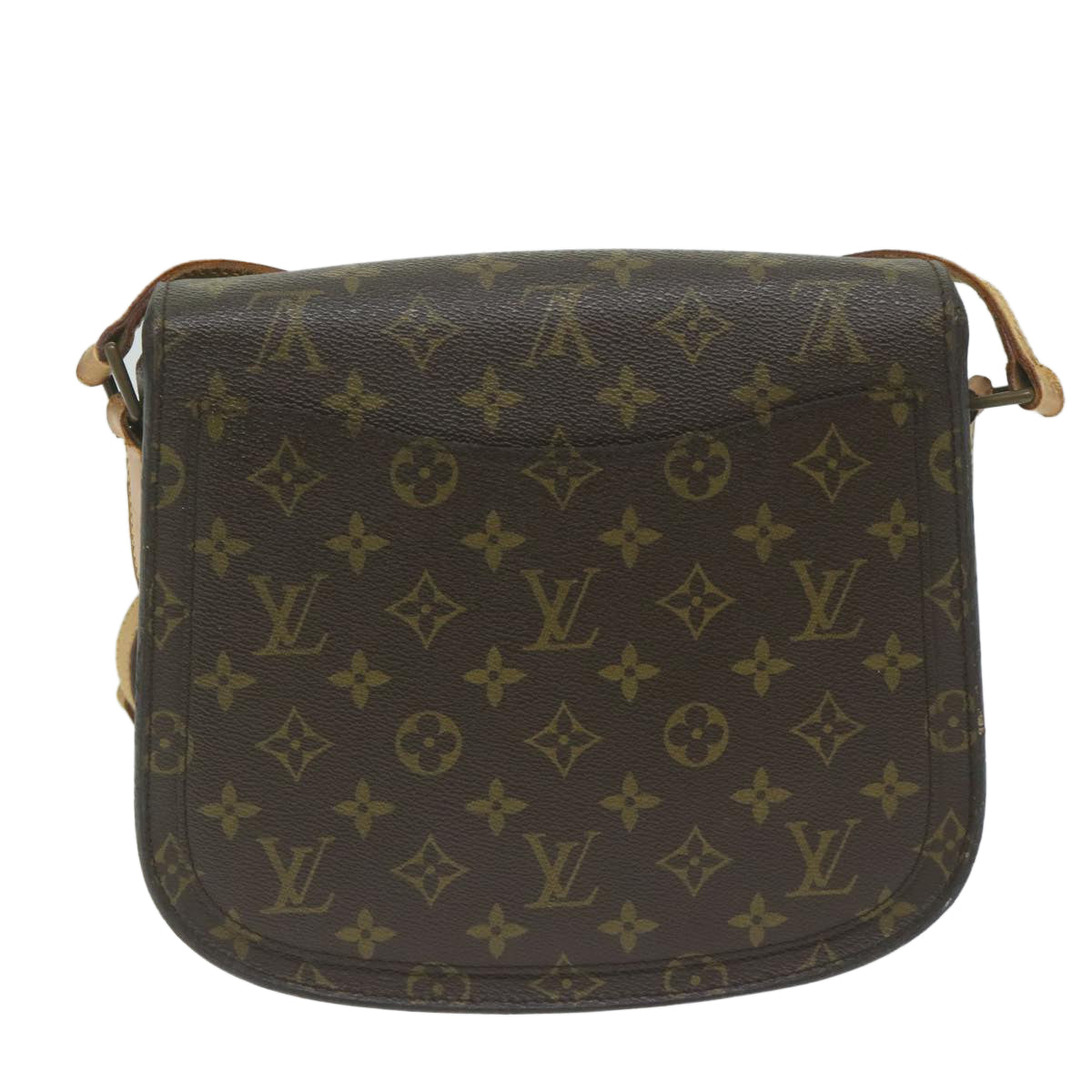 LOUIS VUITTON Monogram Saint Cloud GM Shoulder Bag Vintage M51242 LV Auth 62003 - 0