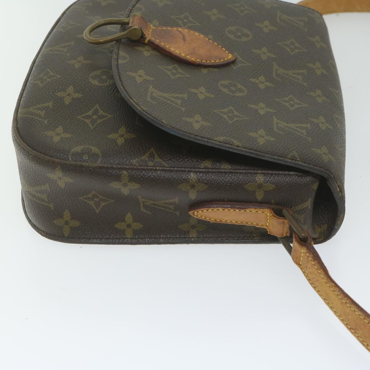 LOUIS VUITTON Monogram Saint Cloud GM Shoulder Bag Vintage M51242 LV Auth 62003