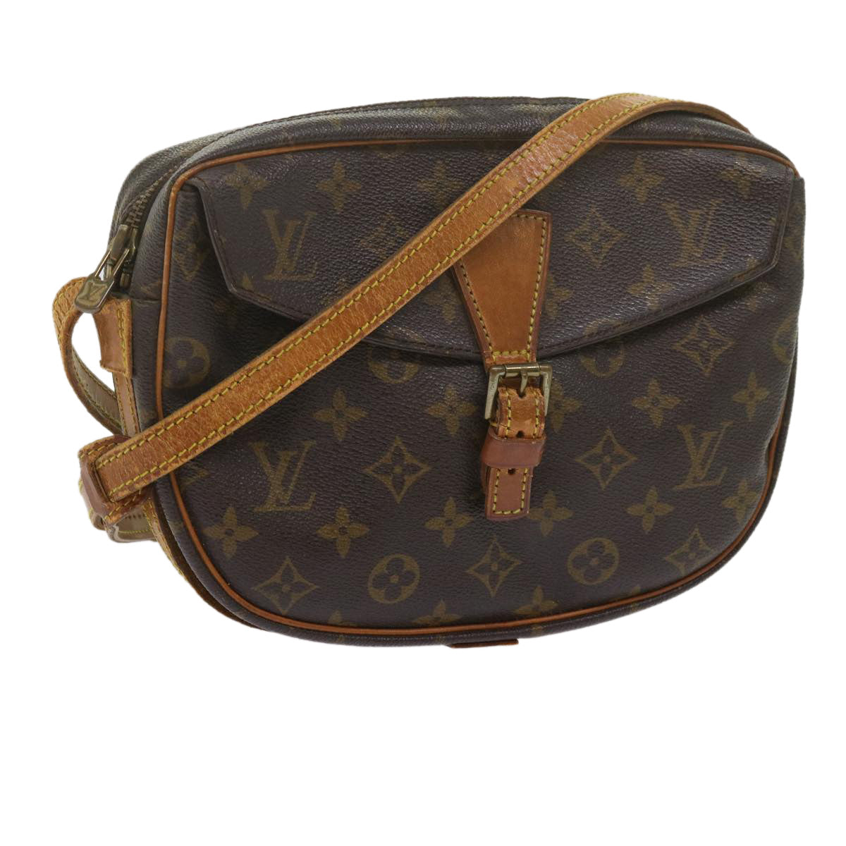 LOUIS VUITTON Monogram Jeune Fille MM Shoulder Bag M51226 LV Auth 62006