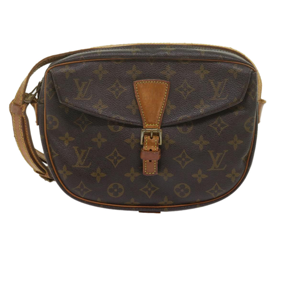 LOUIS VUITTON Monogram Jeune Fille MM Shoulder Bag M51226 LV Auth 62006