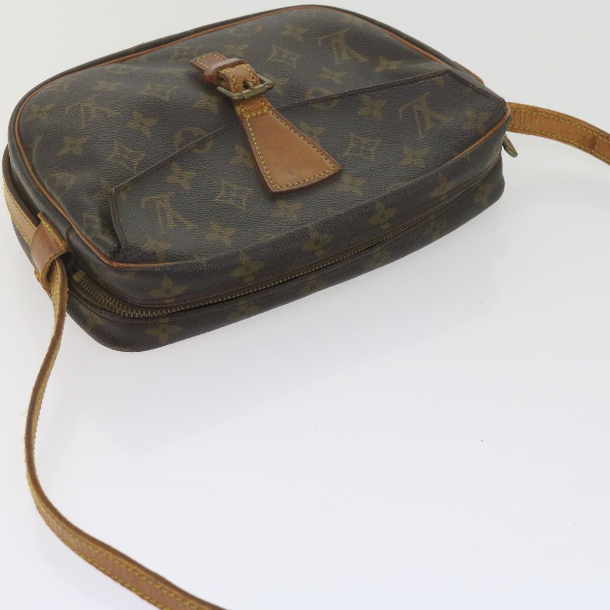 LOUIS VUITTON Monogram Jeune Fille MM Shoulder Bag M51226 LV Auth 62006