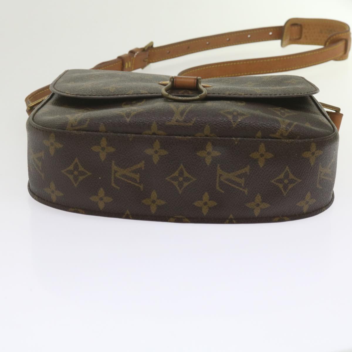 LOUIS VUITTON Monogram Saint Cloud GM Shoulder Bag M51242 LV Auth 62037