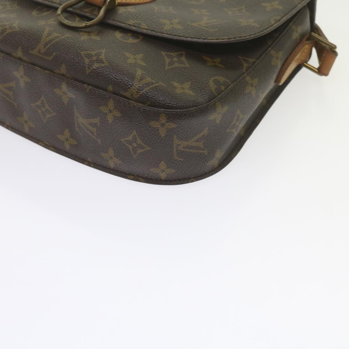 LOUIS VUITTON Monogram Saint Cloud GM Shoulder Bag M51242 LV Auth 62037