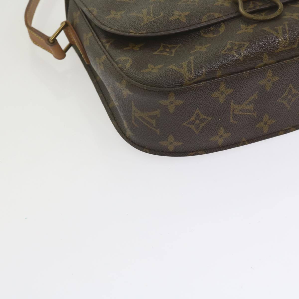 LOUIS VUITTON Monogram Saint Cloud GM Shoulder Bag M51242 LV Auth 62037