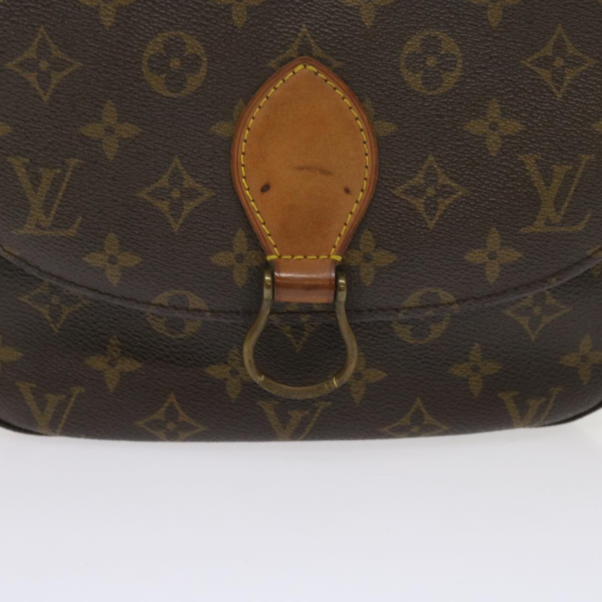 LOUIS VUITTON Monogram Saint Cloud GM Shoulder Bag M51242 LV Auth 62037