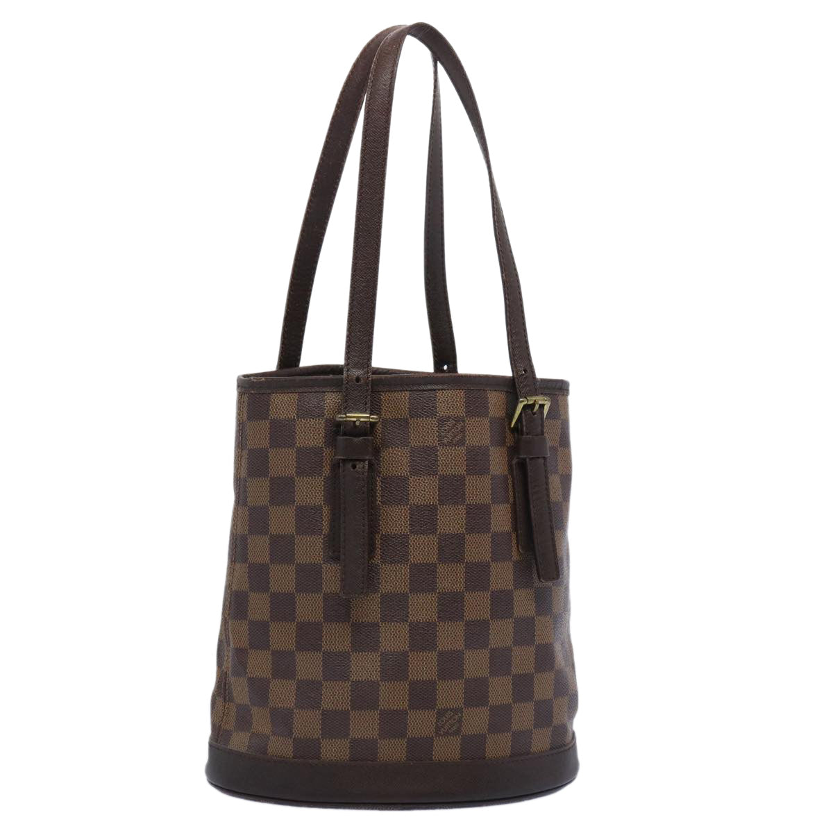 LOUIS VUITTON Damier Ebene Marais Shoulder Bag N42240 LV Auth 62043