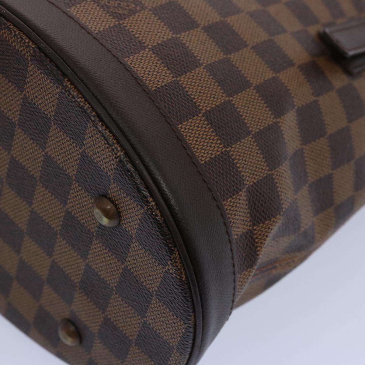 LOUIS VUITTON Damier Ebene Marais Shoulder Bag N42240 LV Auth 62043